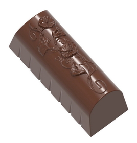 Chocolate World CW1896 Chocolate mould buche Poppy