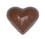 Chocolate World CW1914 Chocolate mould heart facet double