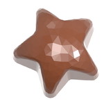 Chocolate World CW1922 Chocolate mould star facet
