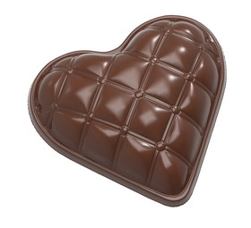 Chocolate World CW1945 Chocolate mould bonbonniere heart Chesterfield