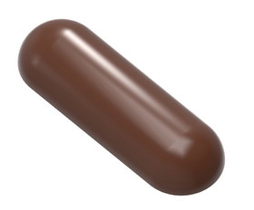 Chocolate World CW1947 Chocolate mould drug pil long