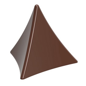 Chocolate World CW1951 Chocolate mould praline pyramid - Frank Haasnoot