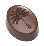 Chocolate World CW1965 Chocolate mould praline palm-tree