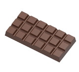 Chocolate World CW1986 Chocolate mould tablet 3 x 6 cubes