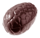 Chocolate World CW2008 Chocolate mould egg kroko 36 mm