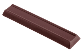 Chocolate World CW2012 Chocolate mould bar flat long 22 gr