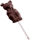 Chocolate World CW2039 Chocolate mould lollipop bear