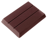 Chocolate World CW2050 Chocolate mould tablet 1x3 flat 88 gr