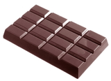 Chocolate World CW2052 Chocolate mould tablet 4x4 460 gr