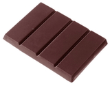 Chocolate World CW2053 Chocolate mould tablet 1x4 48 gr