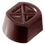 Chocolate World CW2056 Chocolate mould square cross