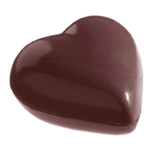 Chocolate World CW2080 Chocolate mould heart 2 x 5 gr