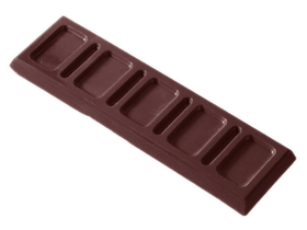 Chocolate World CW2090 Chocolate mould bar 25 gr