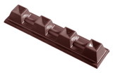 Chocolate World CW2097 Chocolate mould bar 4 cubes 27 gr