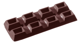 Chocolate World CW2099 Chocolate mould tablet 2x4 rectangular