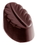 Chocolate World CW2179 Chocolate mould small leaf long