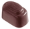 Chocolate World CW2193 Chocolate mould almond cube