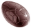 Chocolate World CW2213 Chocolate mould egg kroko 106 mm