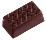 Chocolate World CW2223 Chocolate mould rectangle lines
