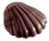 Chocolate World CW2239 Chocolate mould large shell