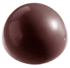 Chocolate World CW2251 Chocolate mould half sphere &#216; 50 mm