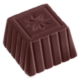 Chocolate World CW2265 Chocolate mould square star