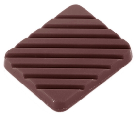 Chocolate World CW2267 Chocolate mould caraque striped