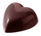 Chocolate World CW2268 Chocolate mould heart 6x6 pcs