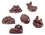 Chocolate World CW2275 Chocolate mould easter garnish 6 fig.