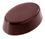 Chocolate World CW2305 Chocolate mould oval plain
