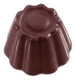 Chocolate World CW2306 Chocolate mould cuvette round