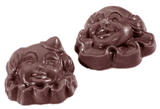 Chocolate World CW2318 Chocolate mould clown 2 fig.