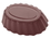 Chocolate World CW2346 Chocolate mould cup oval