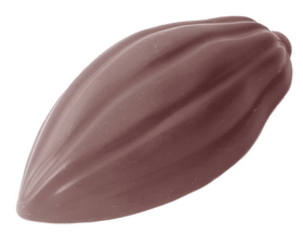 Chocolate World CW2370 Chocolate mould cocoa bean 75 mm