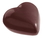 Chocolate World CW2383 Chocolate mould heart 33 mm