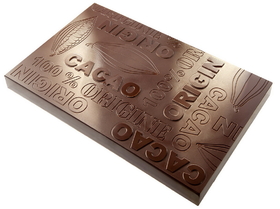 Chocolate World CW2393 Chocolate mould tablet +/- 1 kg
