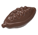 Chocolate World CW2397 Chocolate mould cocoa bean open
