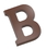 Chocolate World CW2401 Chocolate mould letter B 135 gr
