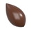 Chocolate World CW2463 Chocolate mould quenelle big - Frank Haasnoot