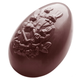 Chocolate World E7007-200 Chocolate mould egg rabbit 200 mm