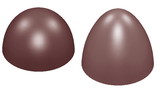 Chocolate World E7009-110 Chocolate mould egg horizontal 110 mm