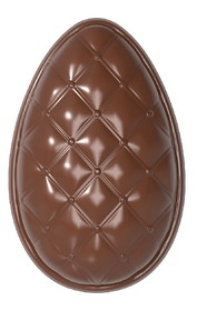 Chocolate World E7010-175 Chocolate mould egg chesterfield 175 mm