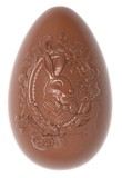 Chocolate World E7011-175 Chocolate mould egg Belle Epoque 'Sir Edward the Bunny
