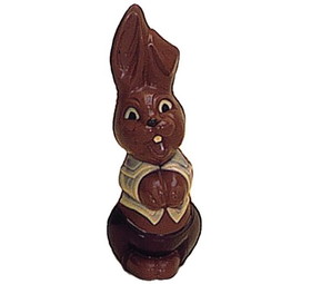 Chocolate World H251 Chocolate mould laughing hare 1/3 175 mm
