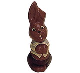 Chocolate World H252 Chocolate mould laughing hare 1/4 125 mm
