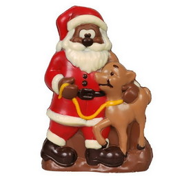 Chocolate World H441022-C Chocolate mold Santa Claus deer 180 mm