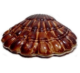 Chocolate World H445 Chocolate mould scallop 90 mm