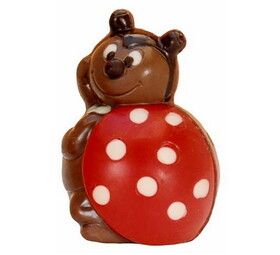 Chocolate World H551003-B Chocolate mould ladybird 107 mm