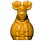 Chocolate World H551070-E Chocolate mould moose 220 mm