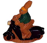 Chocolate World H608 Chocolate mould hare/scooter 160 mm
